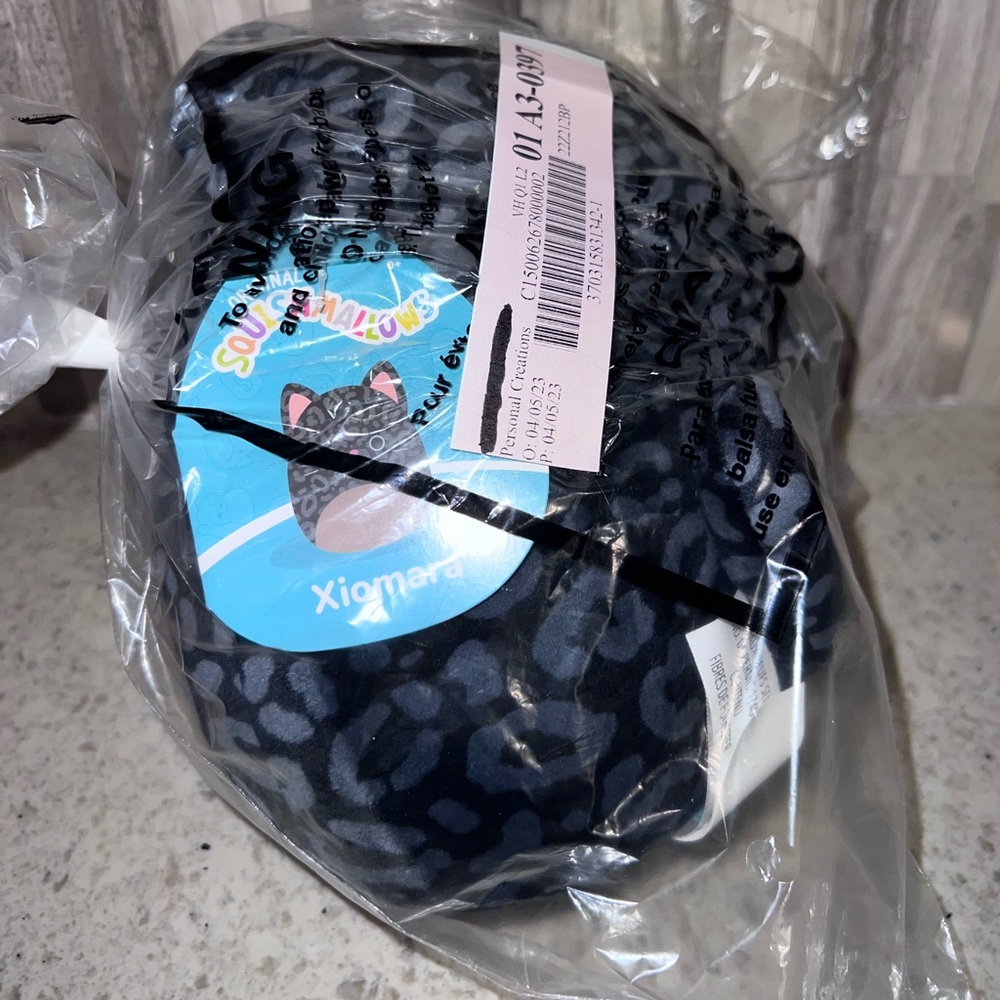 NWT Personalized Squishmallow 8 in Plush Toy - Xiomara - Picture 3 of 3